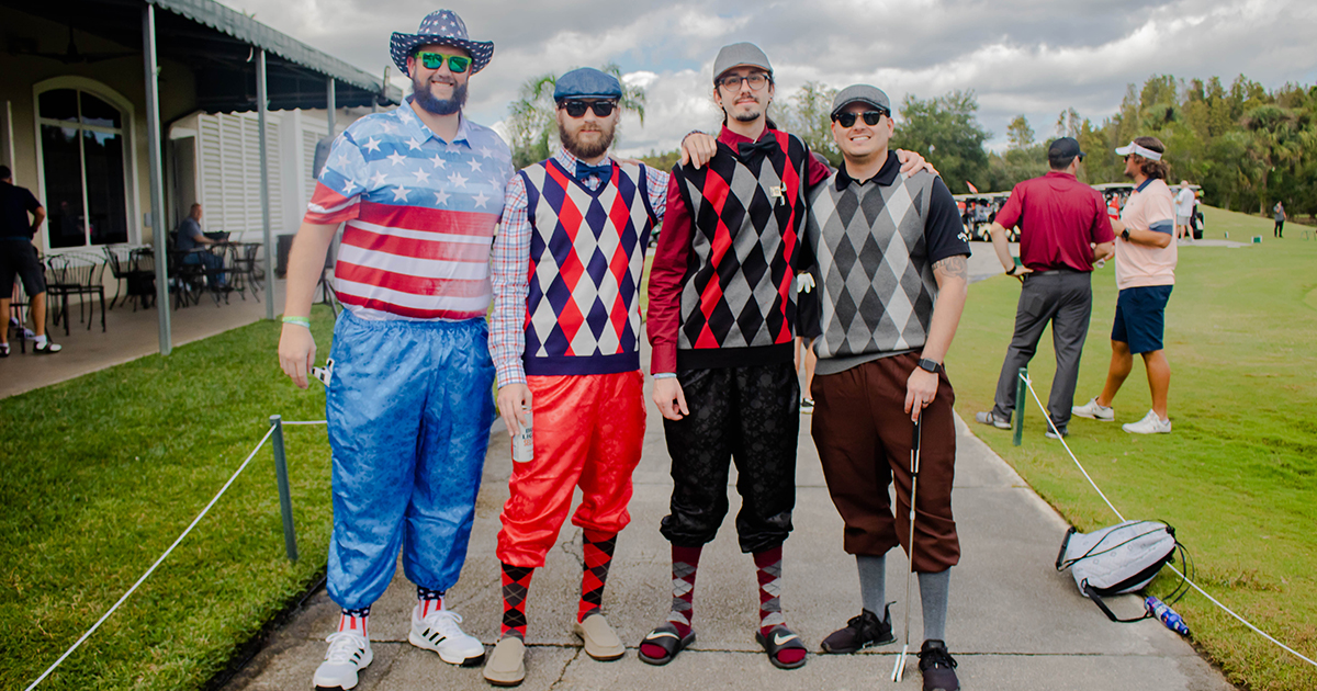 Golf Tournament Best Dressed